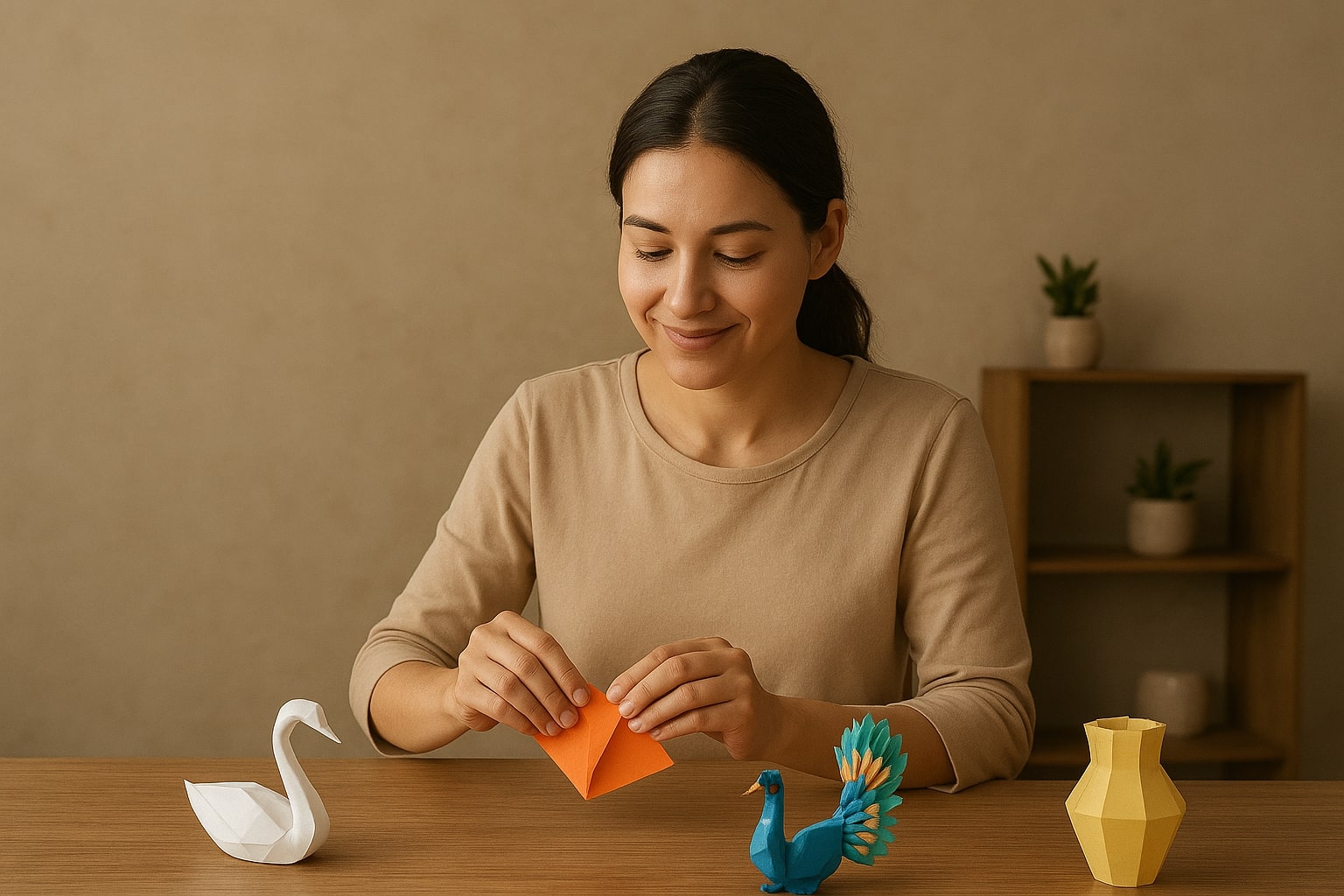 Tulsi Origami handmade art