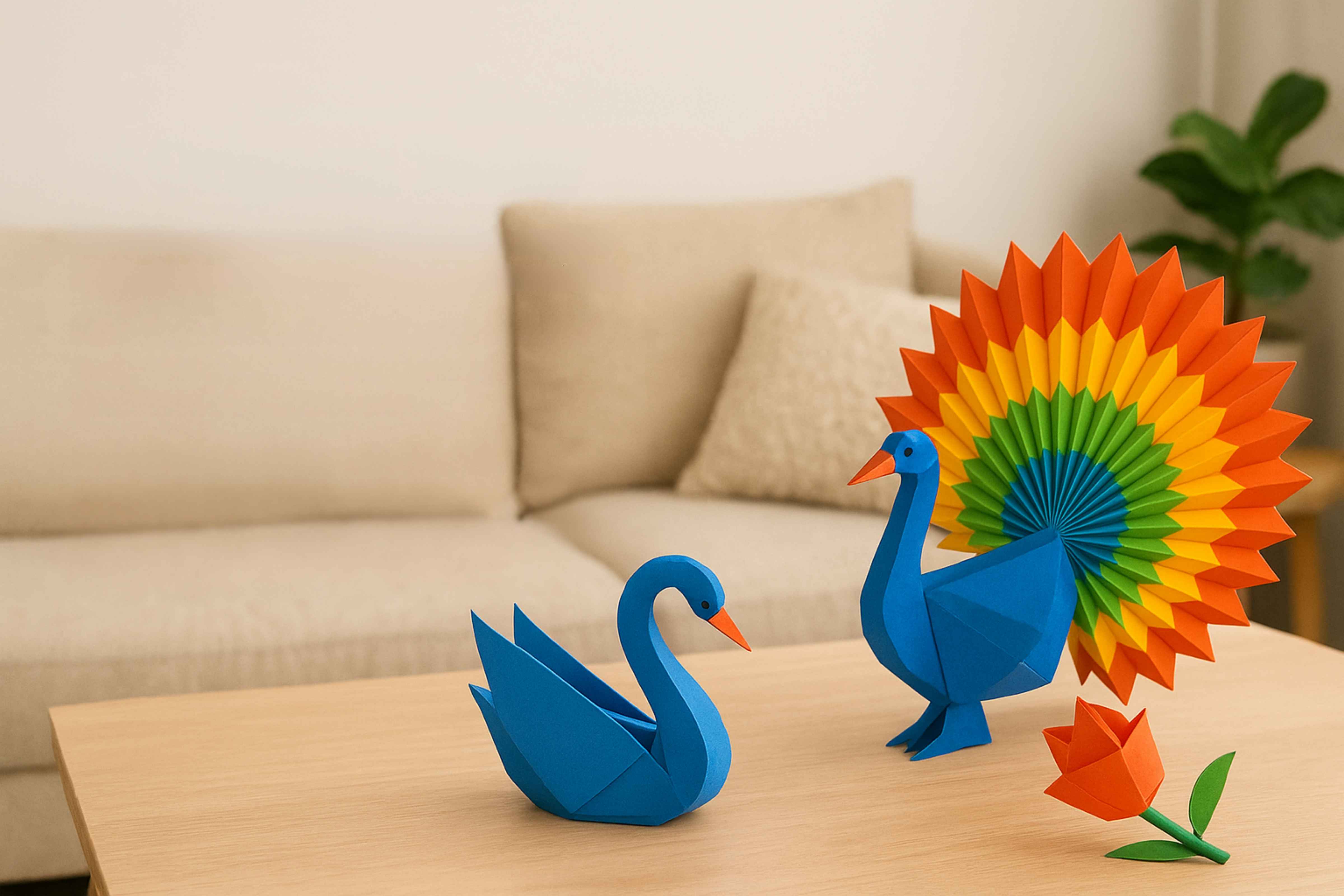 Tulsi Origami handmade art