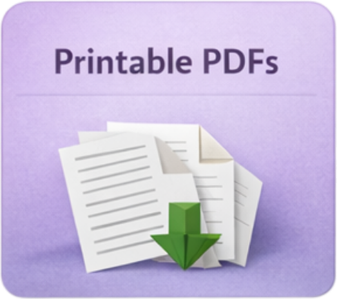 Printable pdf