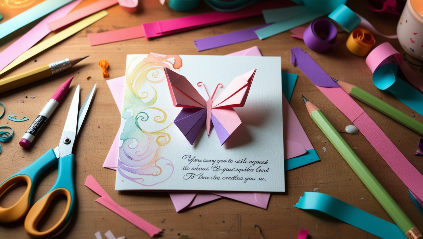 Combining Origami and Paper Craft