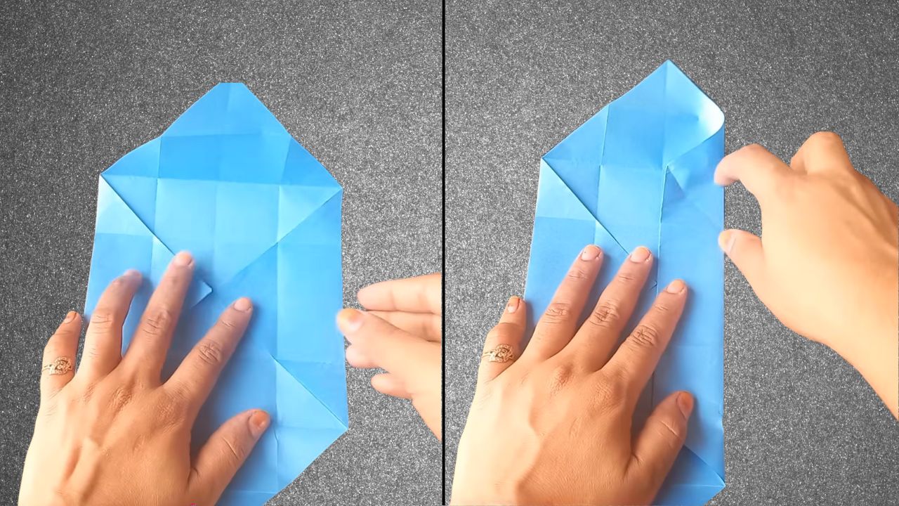 Step 4: Fold Top and Bottom Edges