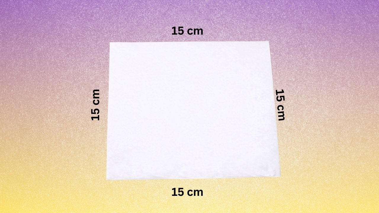 Step 1: Start with a Square Paper