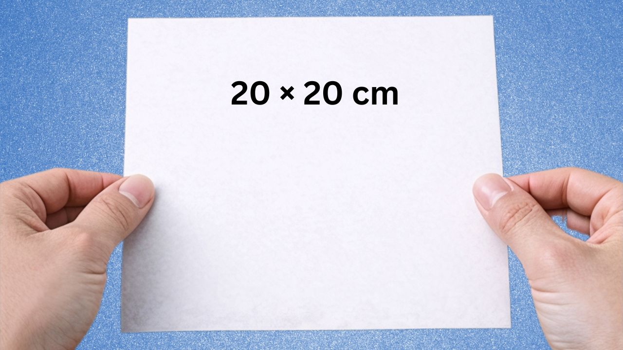 Step 1: Start with a Square Paper