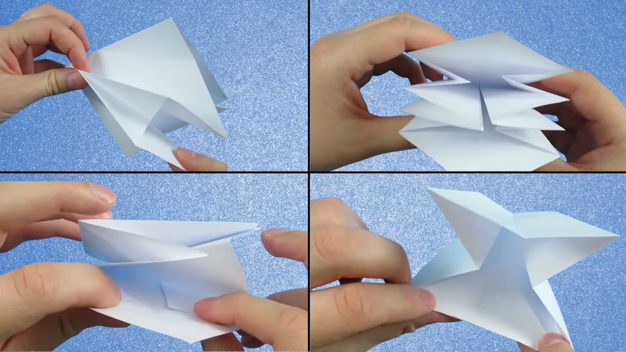 Step 4: Fold All Corners Inward
