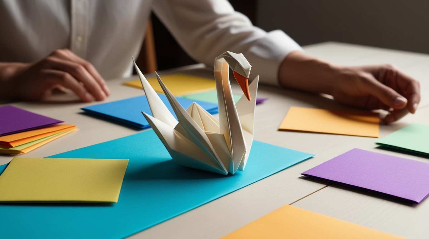 From Paper to Art: The Journey of Creating a Signature Origami Piece