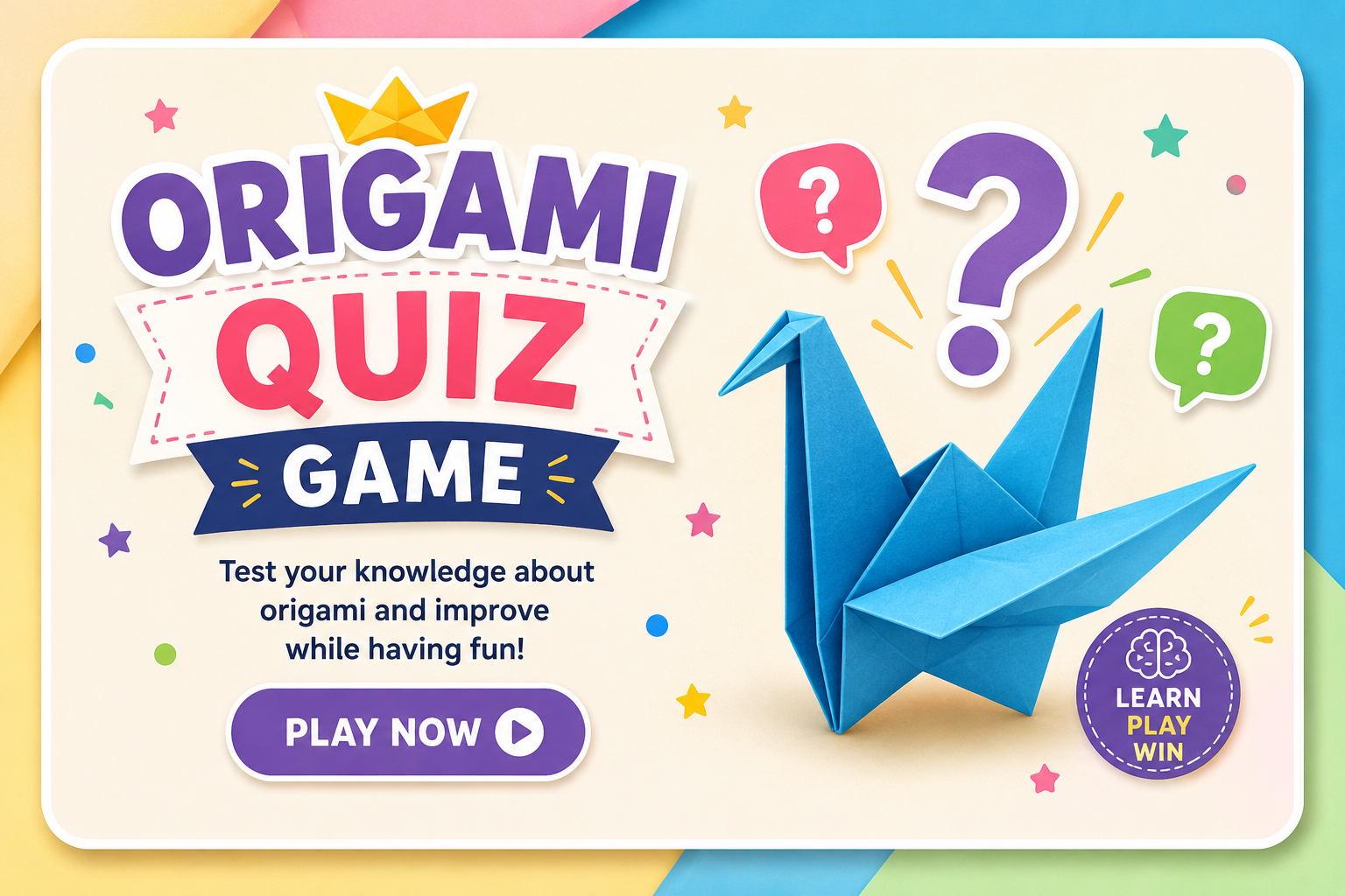 Origami Quiz Game