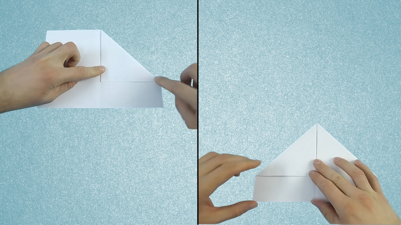 Step 3: Fold the Top Corners