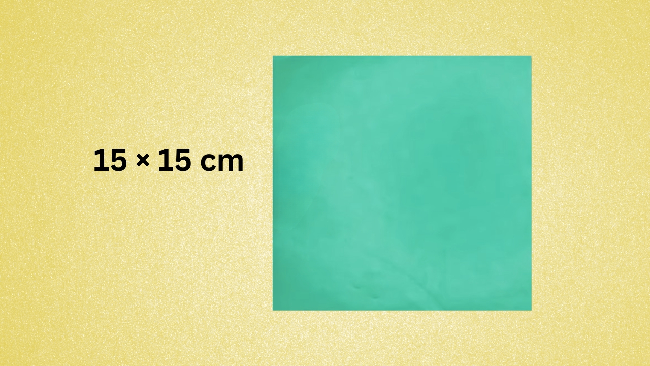 Step 1: Start with a Square Paper