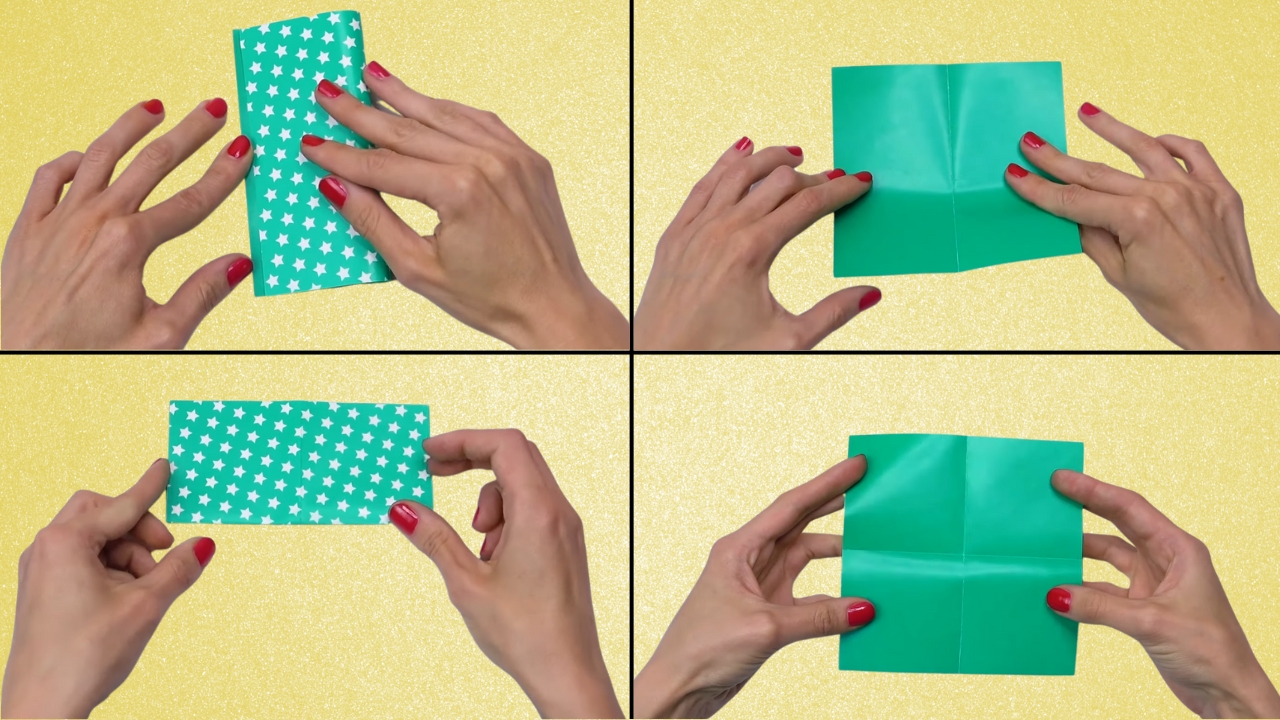 Step 2: Fold in Half