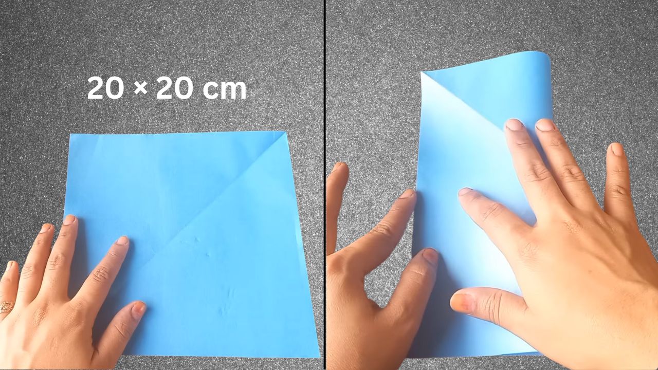 Step 1: Start with the Color Side Down