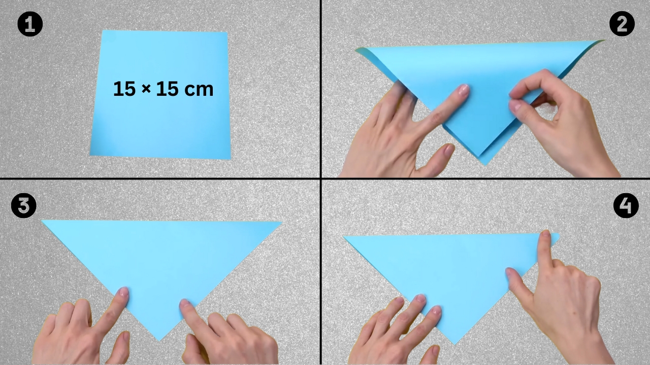 Step 1: Start with a Square Paper