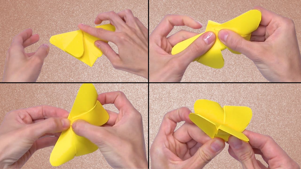 Step 5: Fold the Top Corners Up