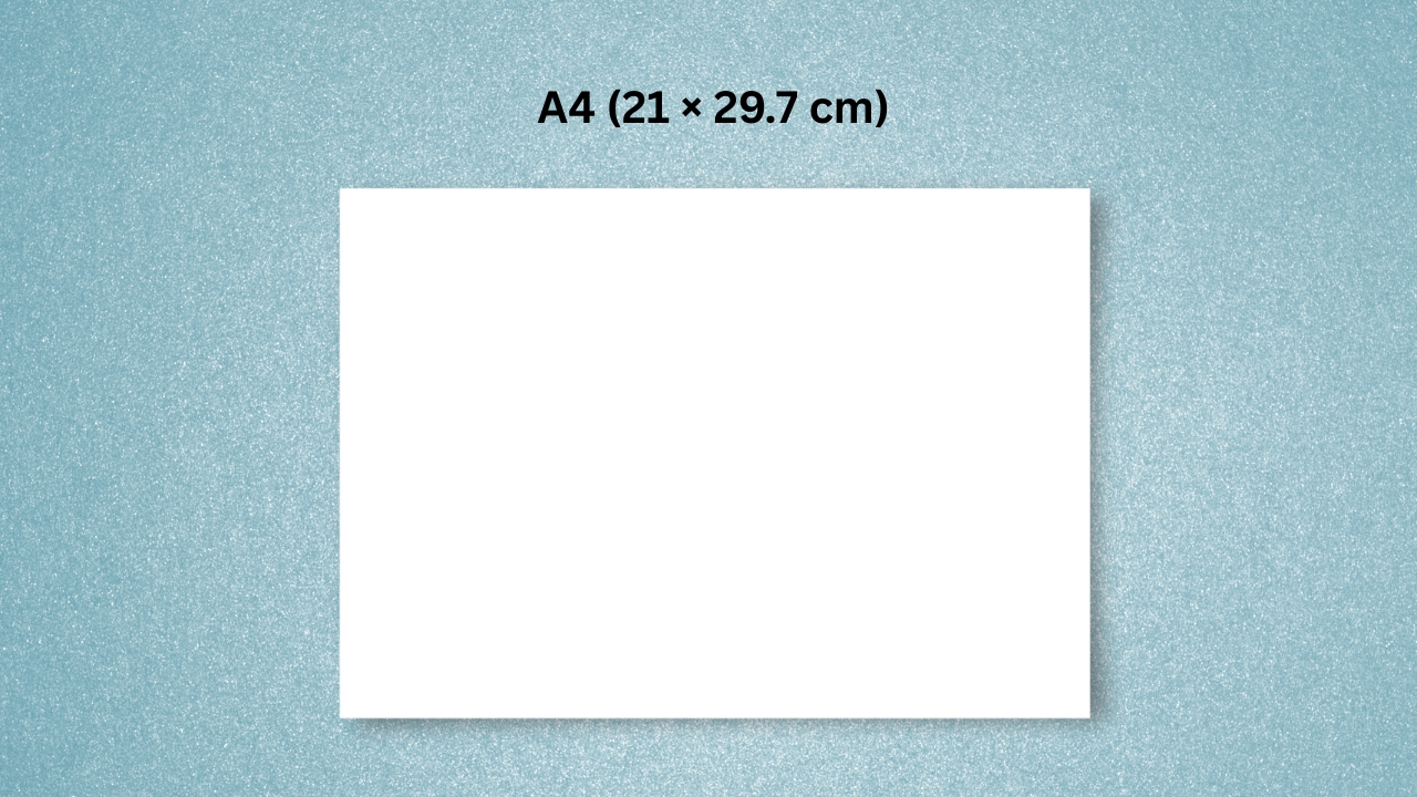 Step 1: Start with a Rectangular Paper