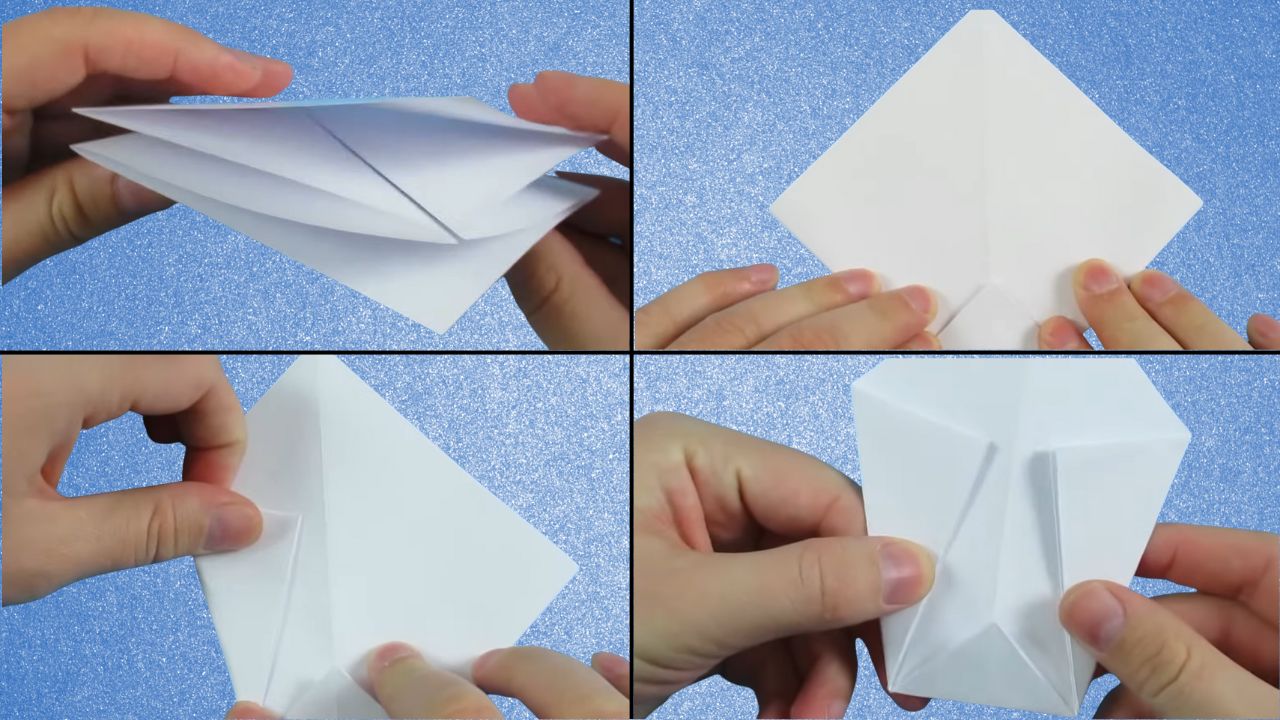 Step 3: Fold Vertically