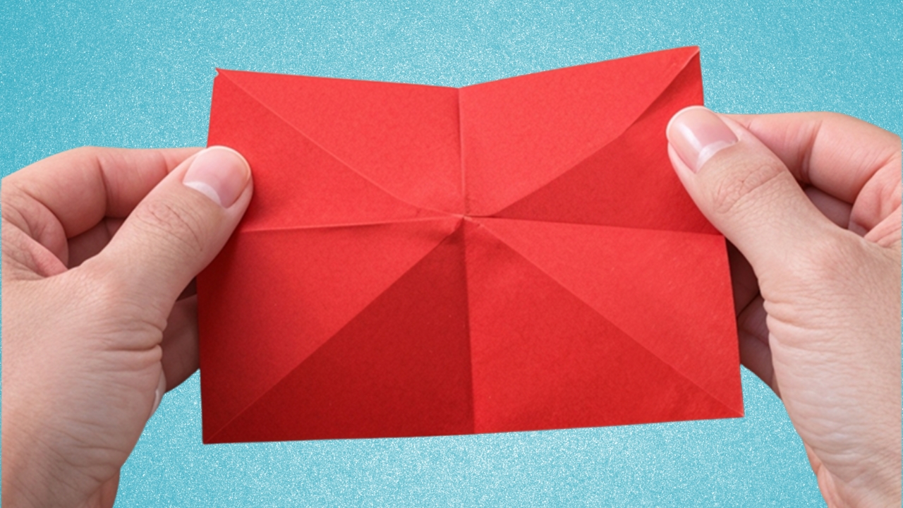 Step 4: Bring Corners to the Center