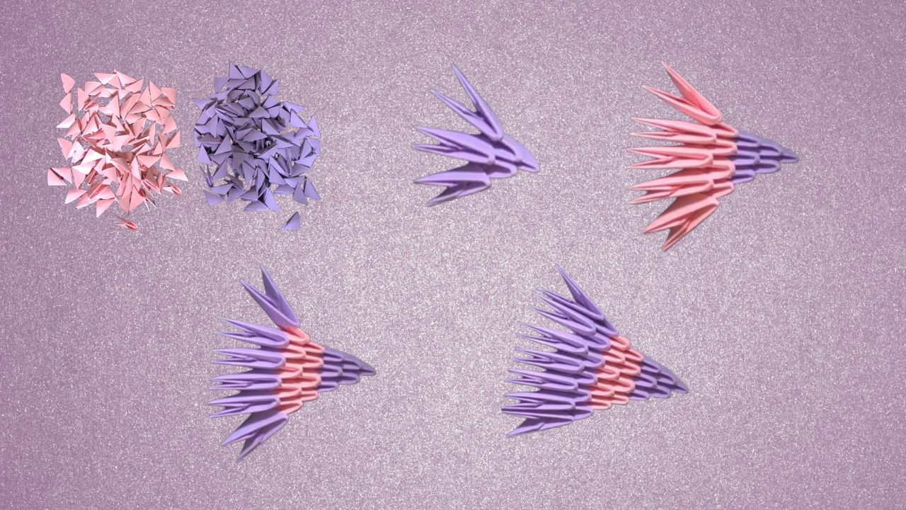 Step 2: Fold Basic 3D Origami Module