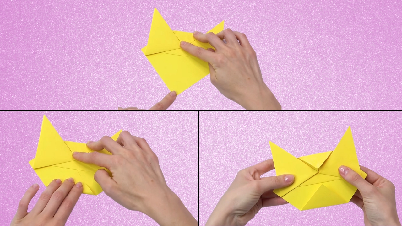 Step 5: Fold the Bottom Edge