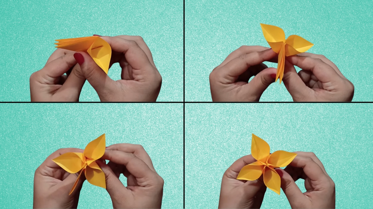 Step 6: Shape the Flower